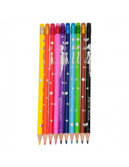 Top model crayons de couleur