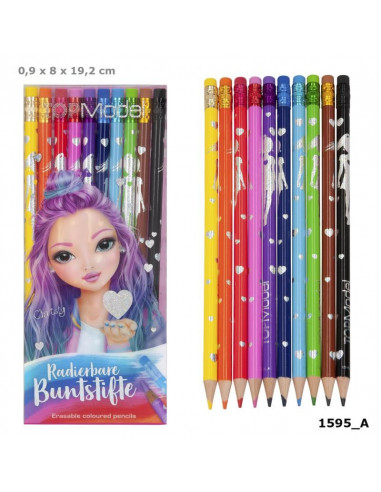 Top model crayons de couleur