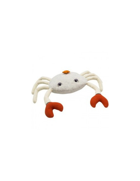 Coussin crabe moyen chiné