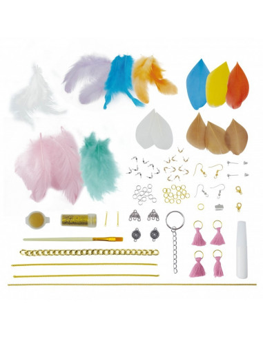 Bijoux plumes
