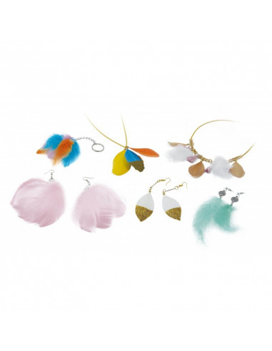 Bijoux plumes