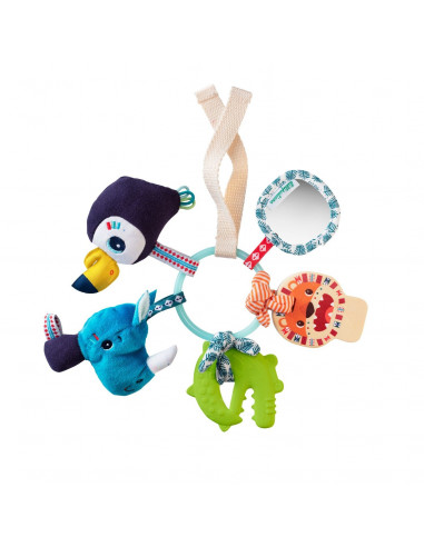 Trousseau de clefs jungle