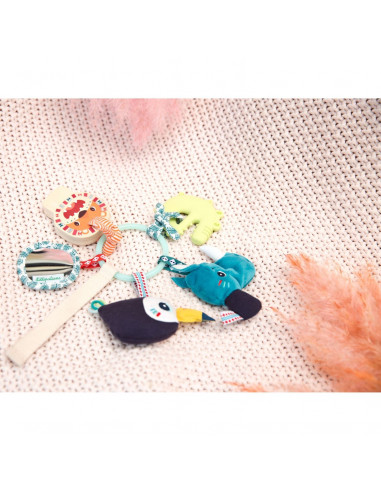 Trousseau de clefs jungle