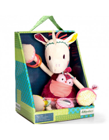 Louise licorne d'activités câline